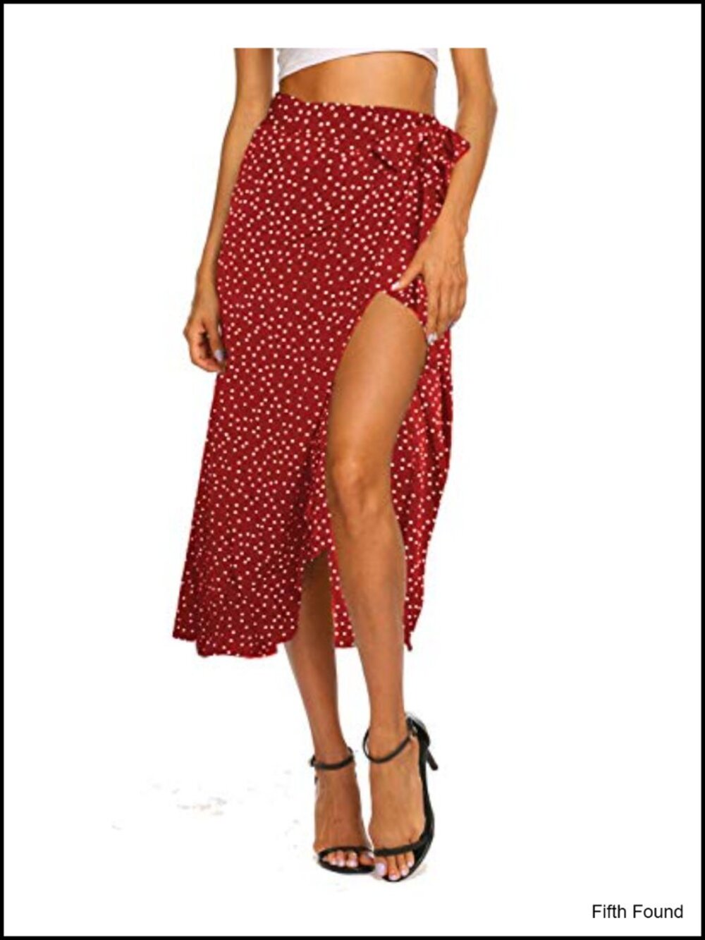 Boho Chiffon Wrap Skirt High Low Asymmetrical Midi